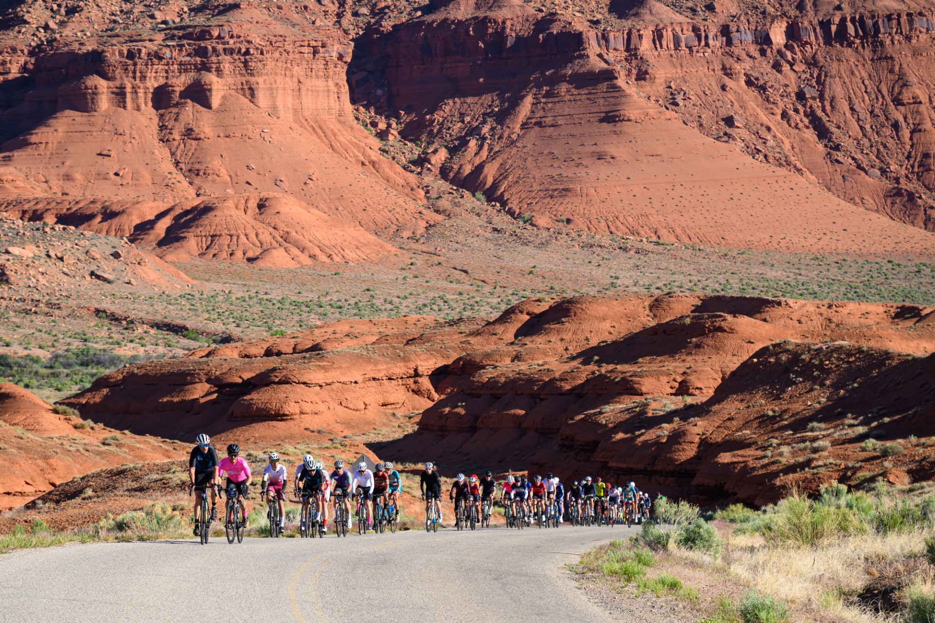 Moab Road Bike Riding